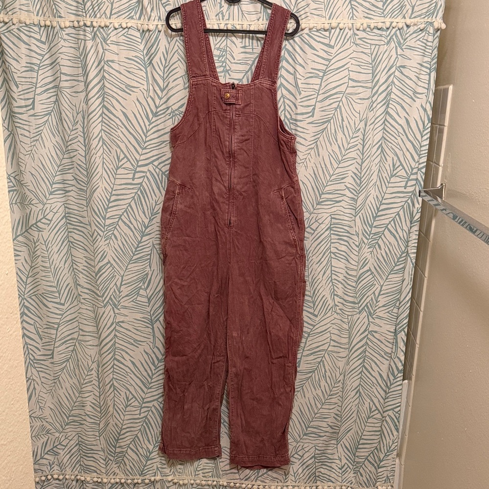 We The Free Women's Maroon Overalls
